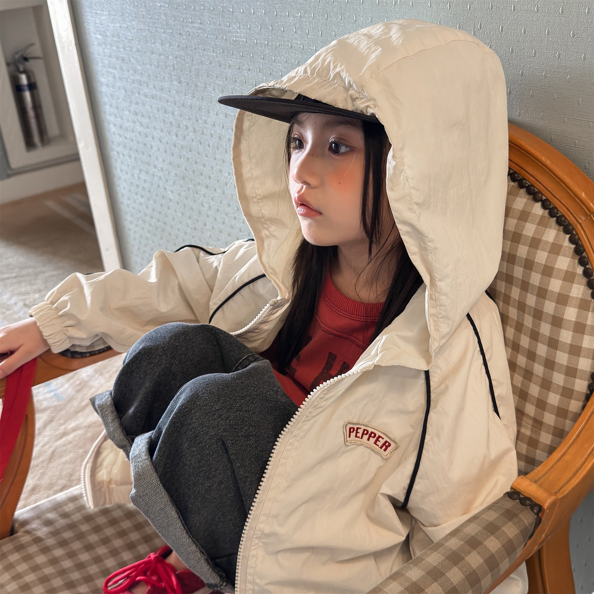 ショートコート・ジャケット・ジャンパー Spring Autumn Cardigan Jacket カーディガン ジャケット【mh0011953】