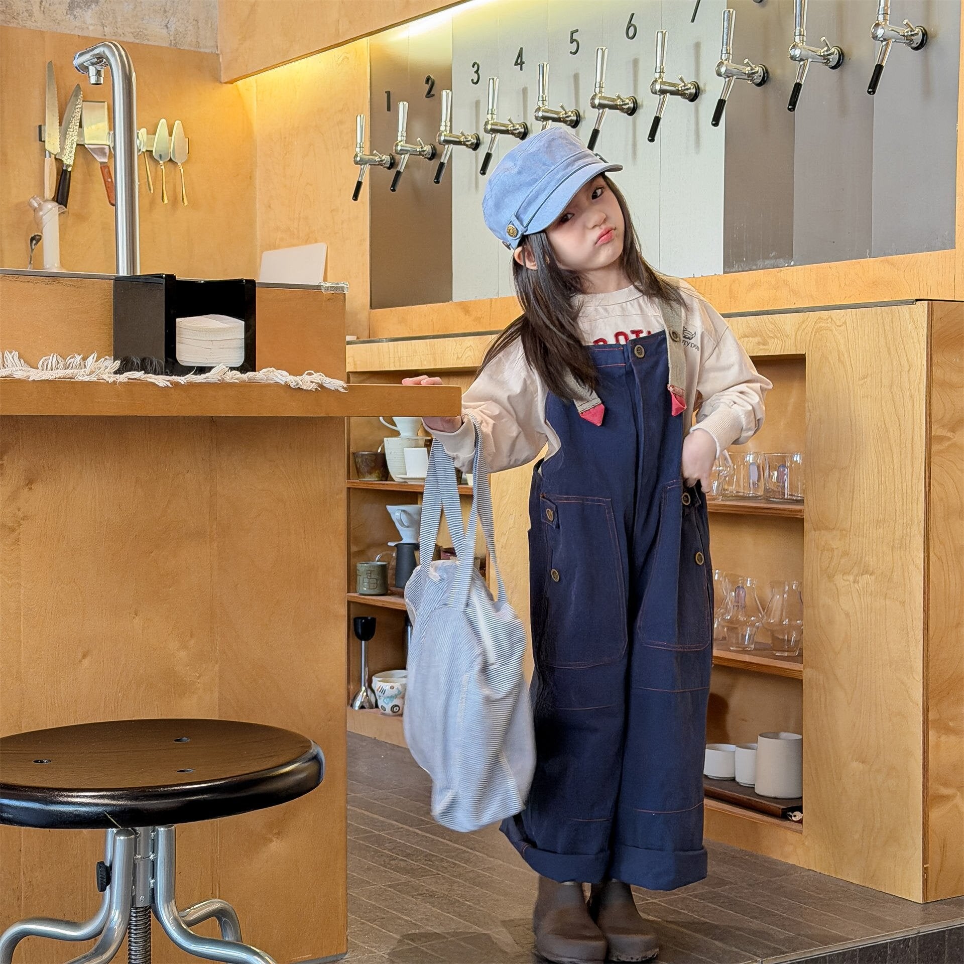 オーバーオール Spring Children's Overalls Pants スプリング キッズ オーバーオール【mh0012036】