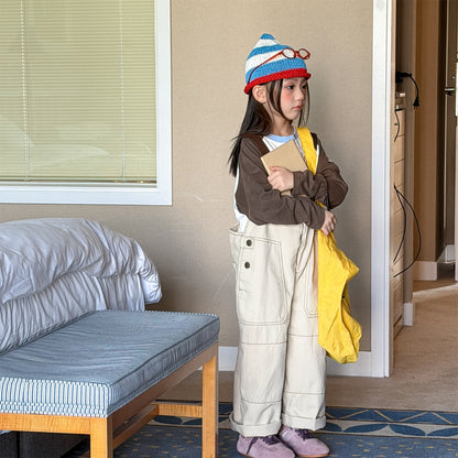 オーバーオール Spring Children's Overalls Pants スプリング キッズ オーバーオール【mh0012036】