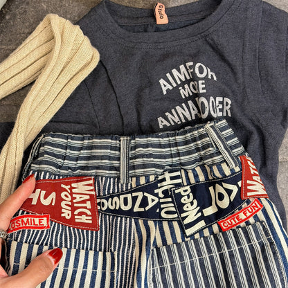 デニムパンツ Spring Denim Pants Harem Pants デニム ハーレムパンツ【mh0012081】
