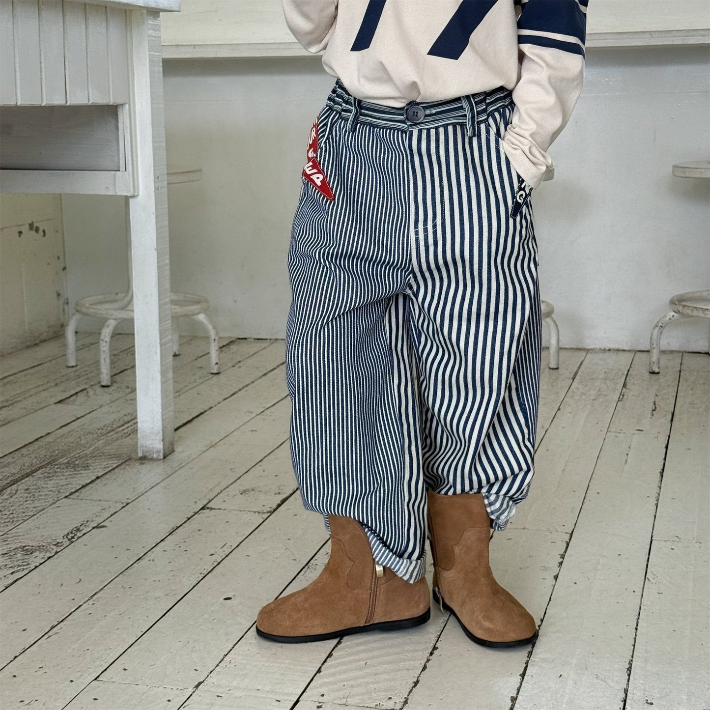 デニムパンツ Spring Denim Pants Harem Pants デニム ハーレムパンツ【mh0012081】