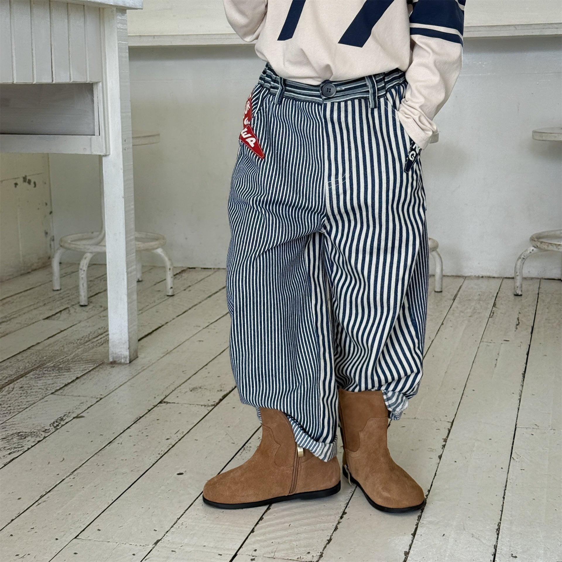 デニムパンツ Spring Denim Pants Harem Pants デニム ハーレムパンツ【mh0012081】