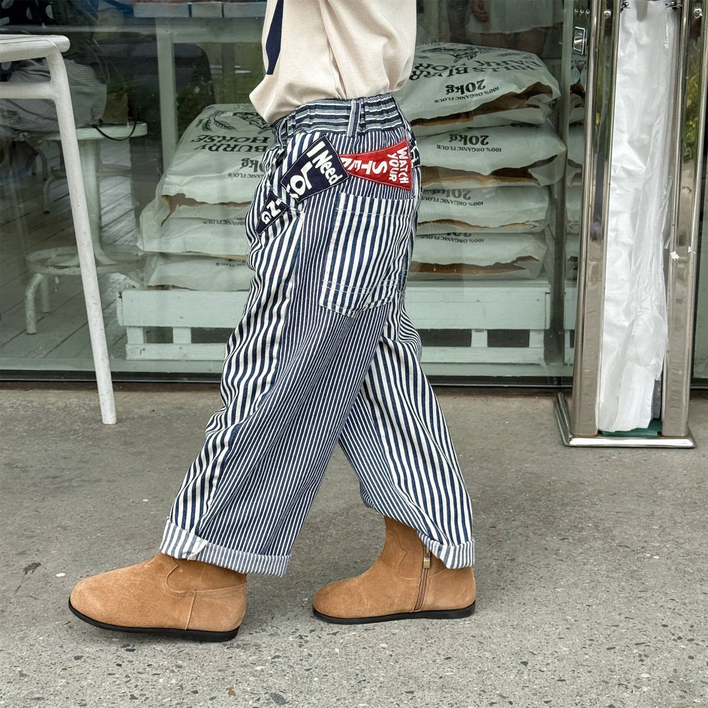 デニムパンツ Spring Denim Pants Harem Pants デニム ハーレムパンツ【mh0012081】