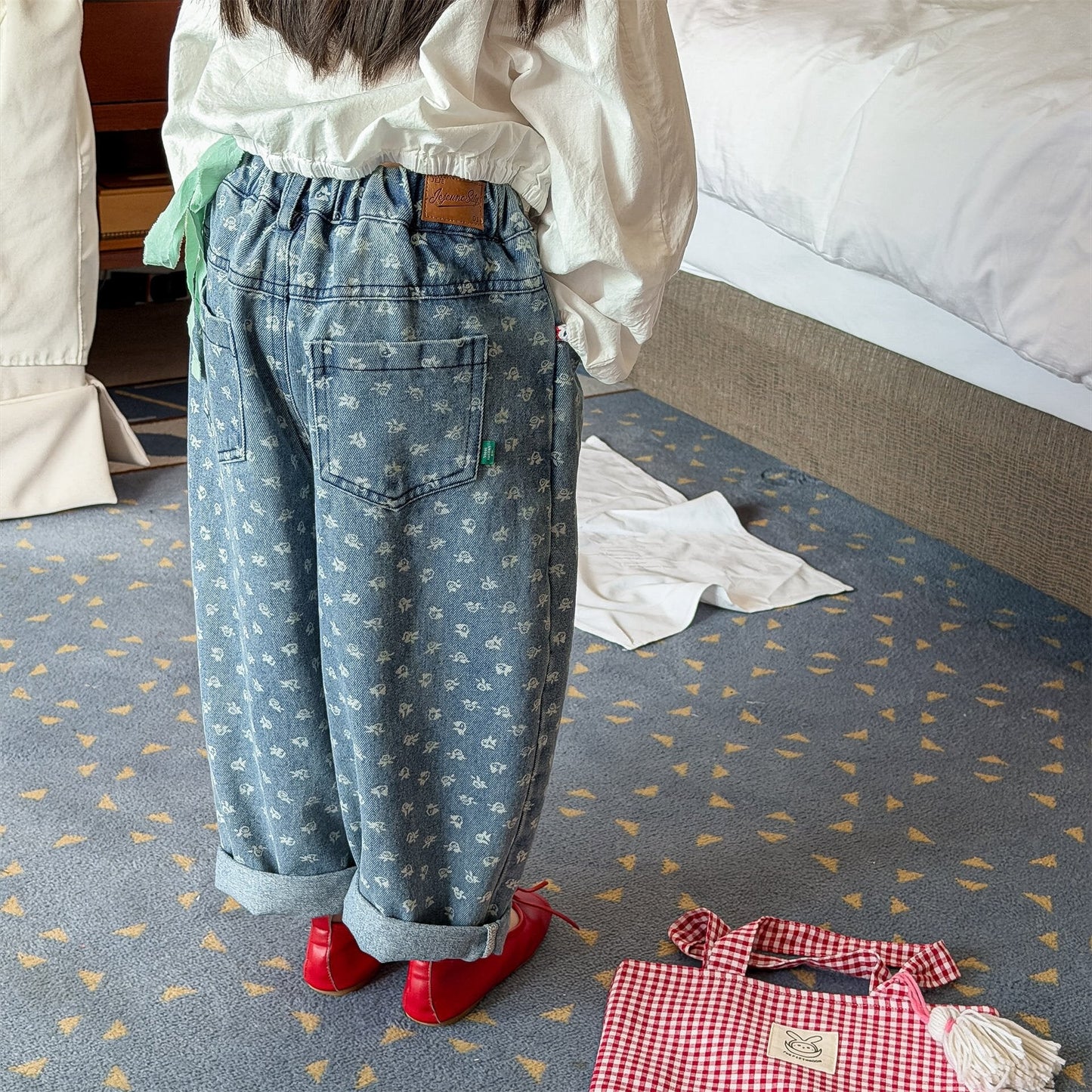 デニムパンツ Spring Denim Pants Relaxed Pants デニム リラックスパンツ【mh0012085】