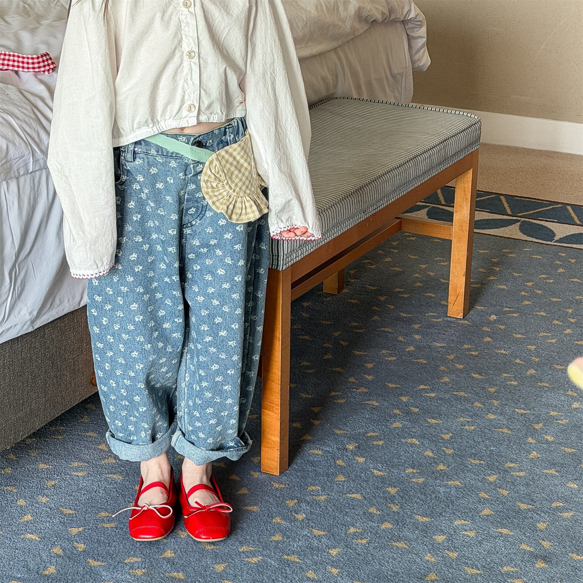 デニムパンツ Spring Denim Pants Relaxed Pants デニム リラックスパンツ【mh0012085】
