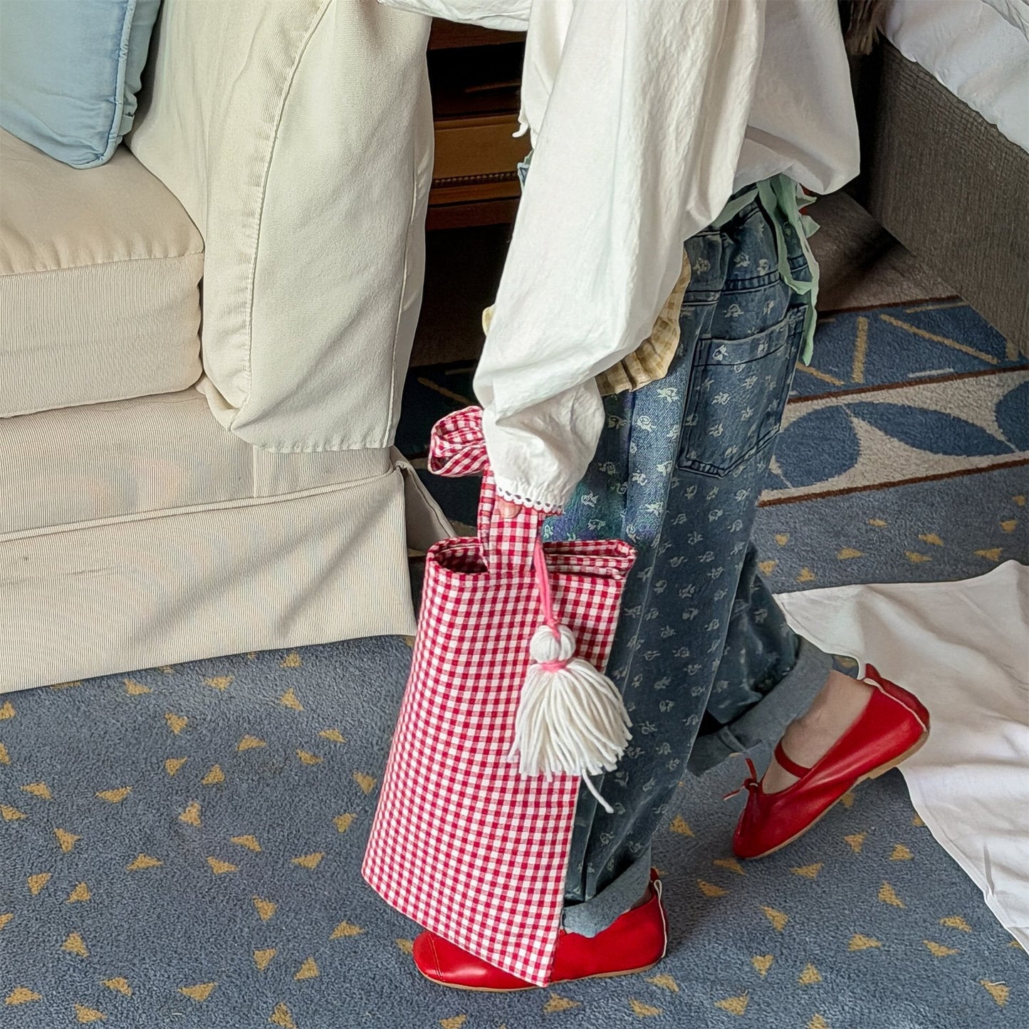 デニムパンツ Spring Denim Pants Relaxed Pants デニム リラックスパンツ【mh0012085】