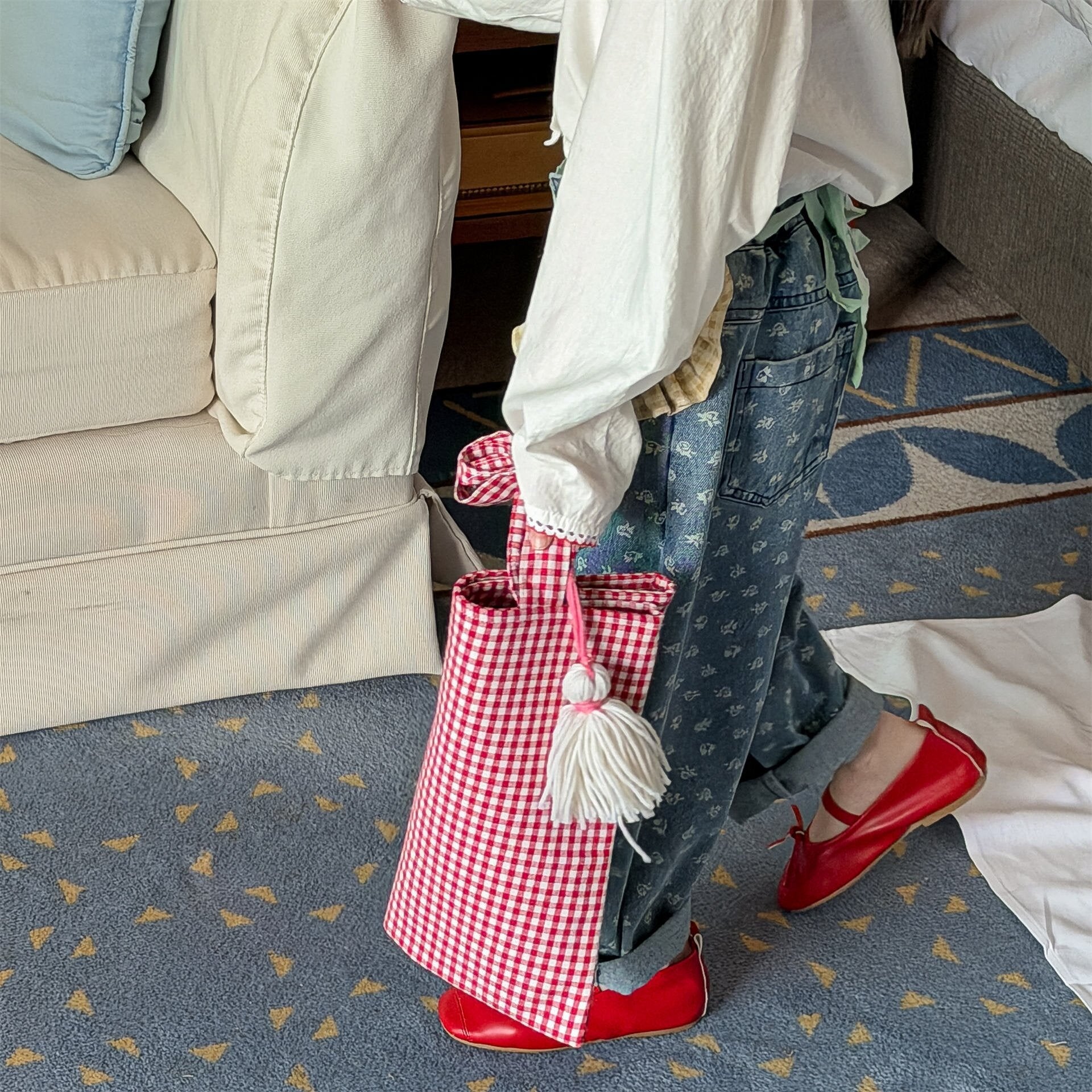 デニムパンツ Spring Denim Pants Relaxed Pants デニム リラックスパンツ【mh0012085】