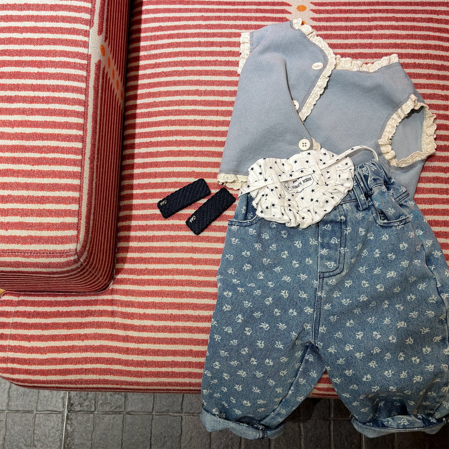 デニムパンツ Spring Denim Pants Relaxed Pants デニム リラックスパンツ【mh0012085】