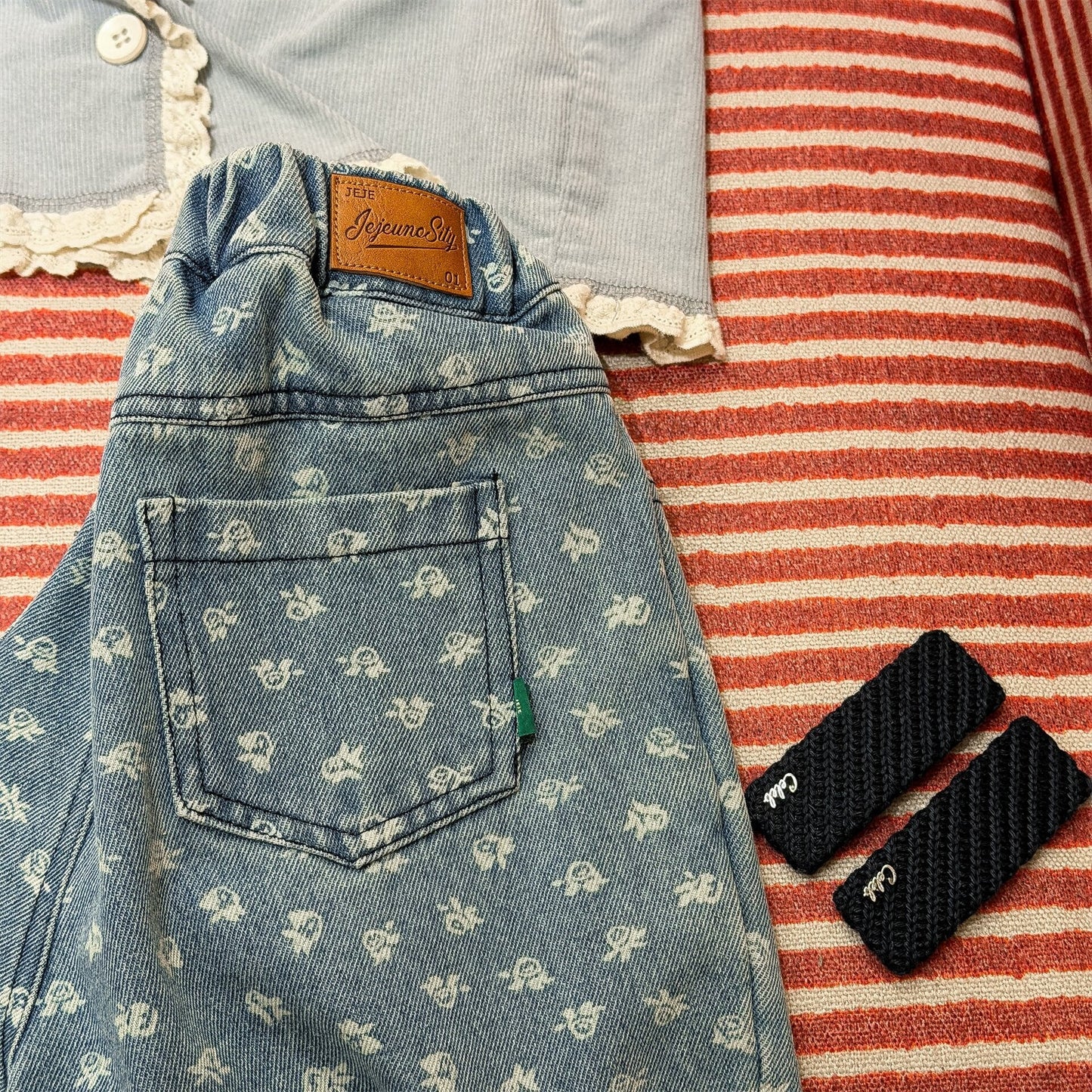 デニムパンツ Spring Denim Pants Relaxed Pants デニム リラックスパンツ【mh0012085】