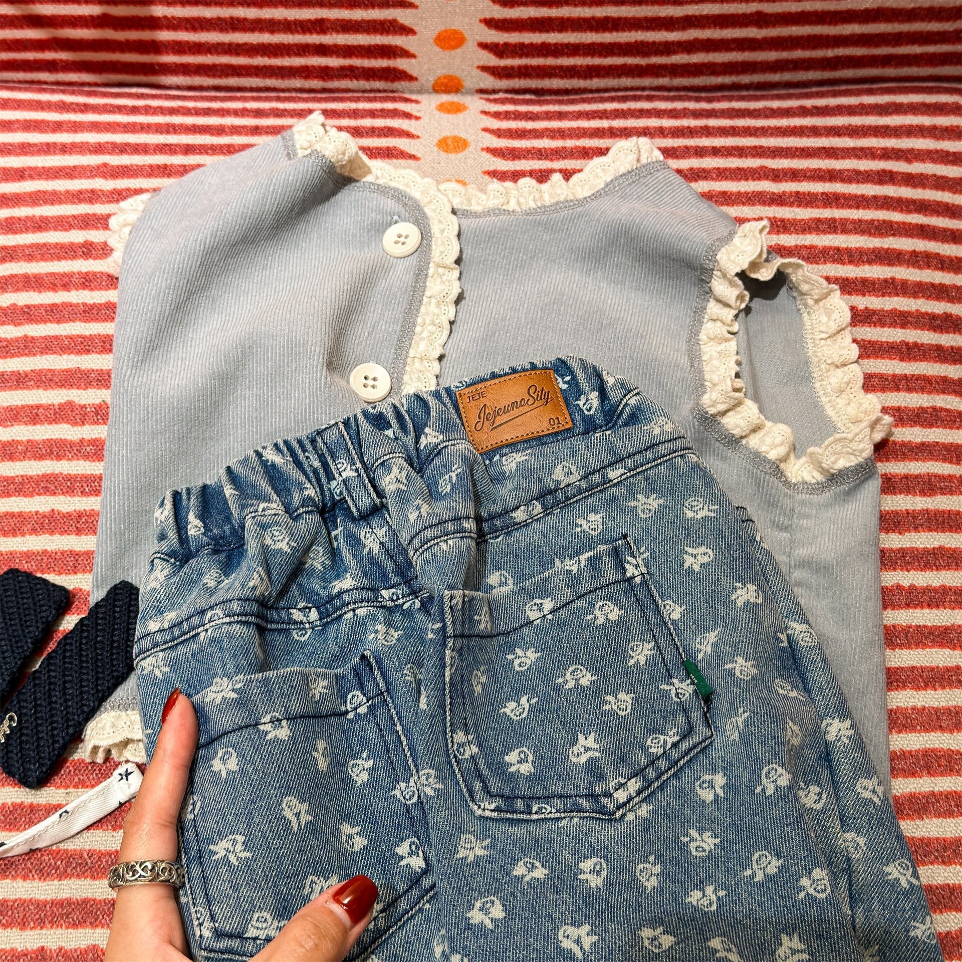 デニムパンツ Spring Denim Pants Relaxed Pants デニム リラックスパンツ【mh0012085】