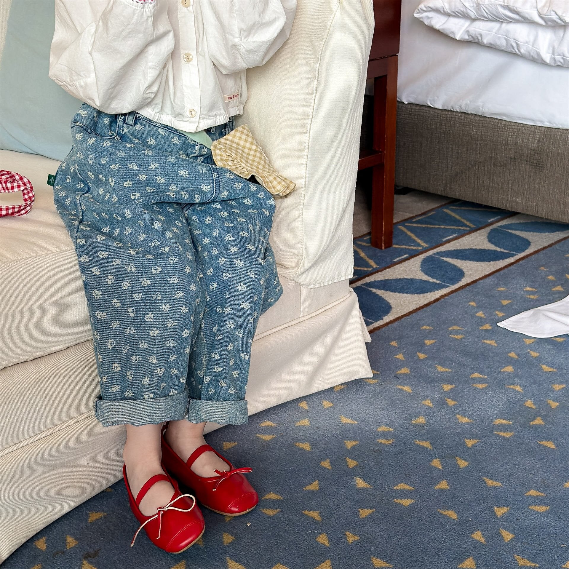 デニムパンツ Spring Denim Pants Relaxed Pants デニム リラックスパンツ【mh0012085】