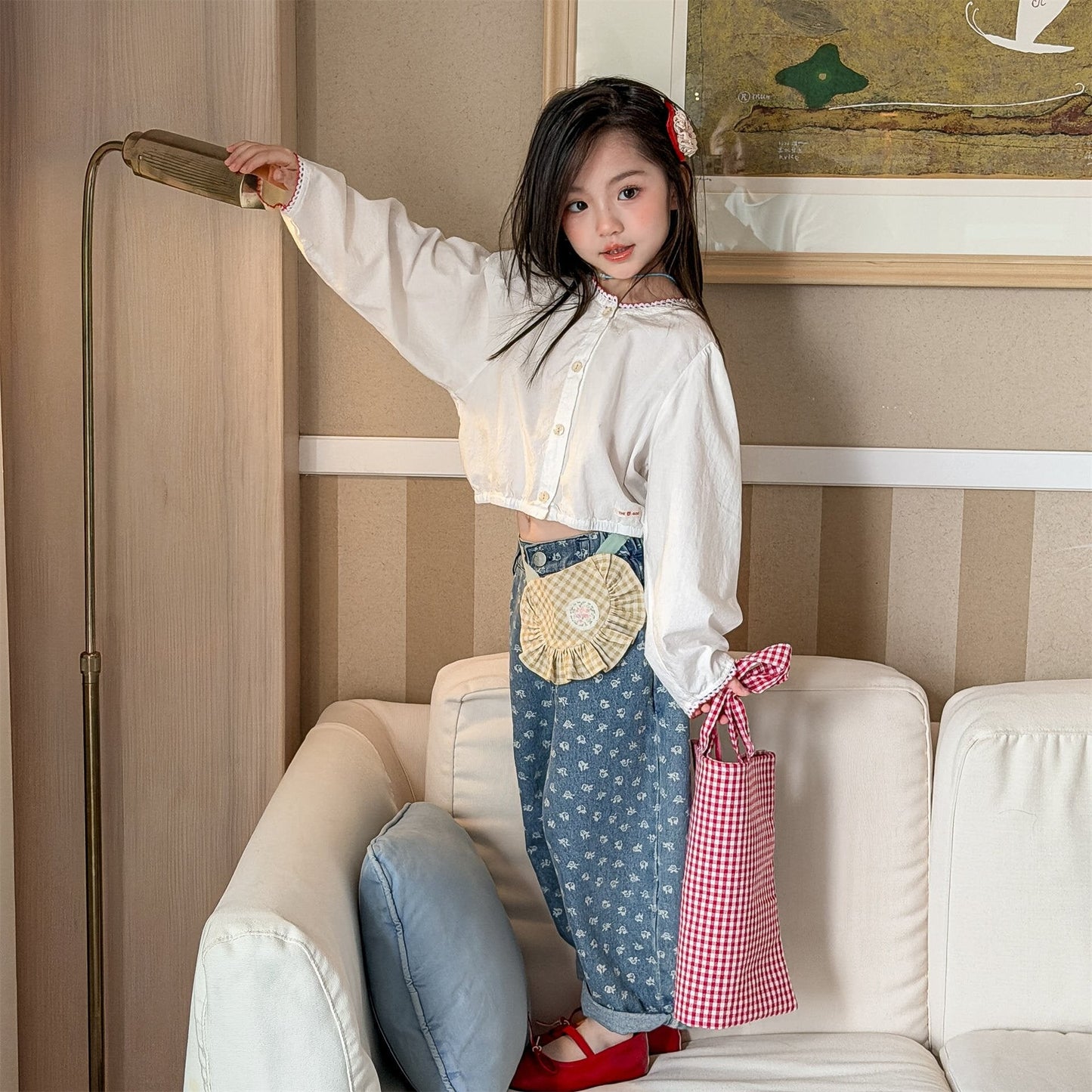 デニムパンツ Spring Denim Pants Relaxed Pants デニム リラックスパンツ【mh0012085】