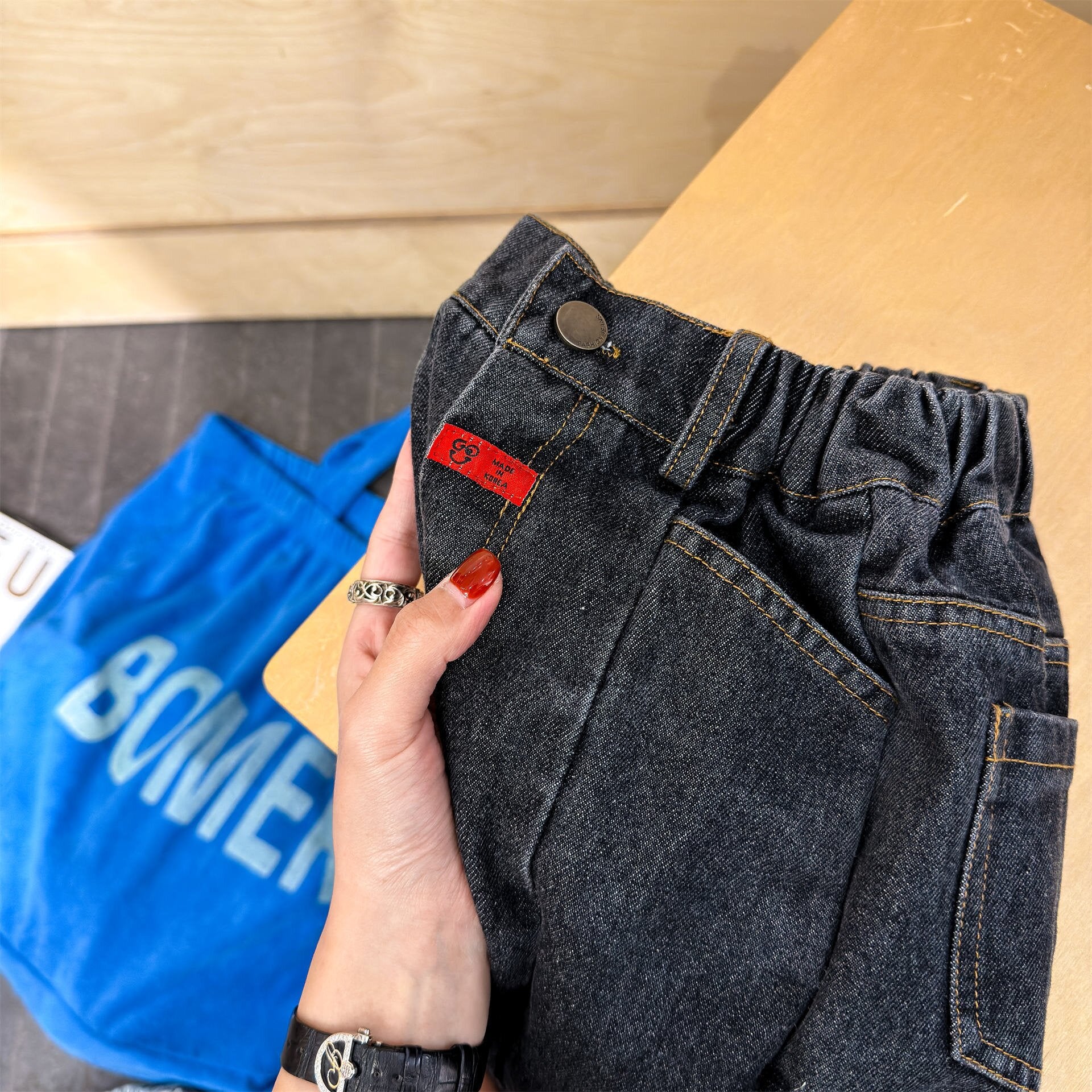 デニムパンツ Spring Denim Tapered Pants デニム テーパードパンツ【mh0012082】