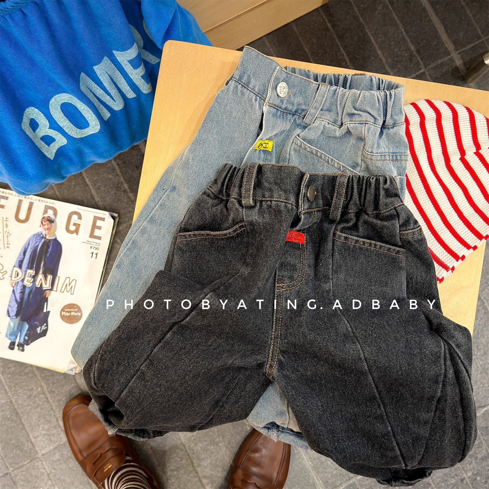 デニムパンツ Spring Denim Tapered Pants デニム テーパードパンツ【mh0012082】