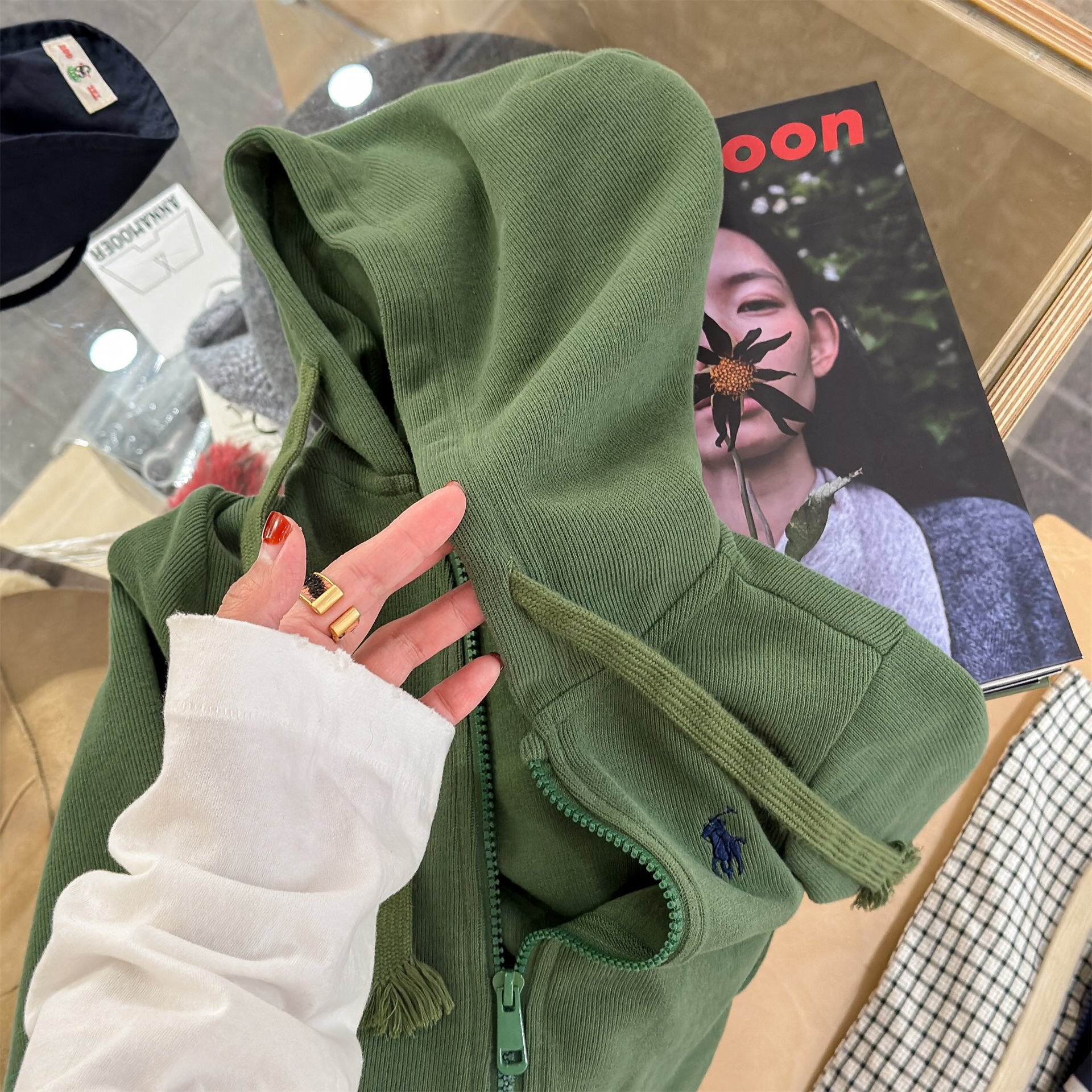 カーディガン・パーカー Sweatshirt Jacket Cardigan Top スウェット ジャケット カーディガン【mh0012043】