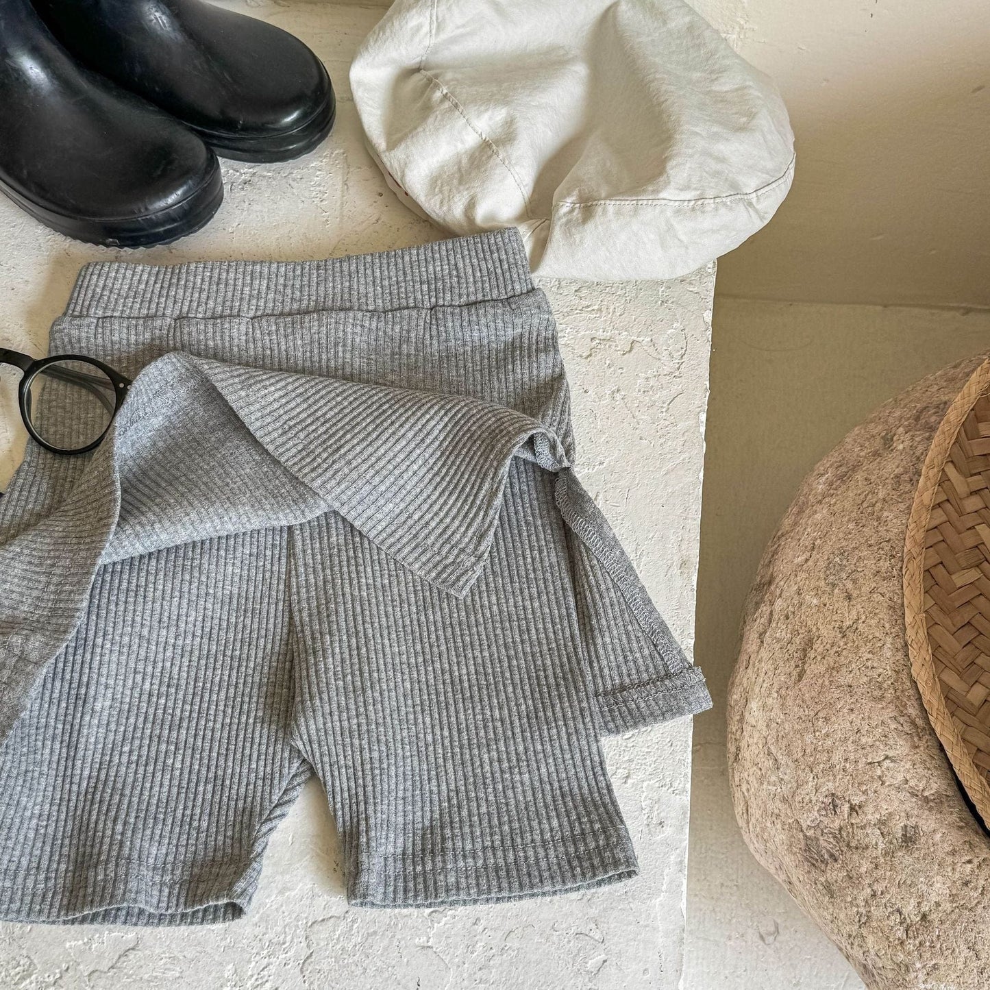 ノースリーブセットアップ ノースリーブTシャツ＋スカートパンツ ショートパンツセットアップ 2点セット【mh0009537】