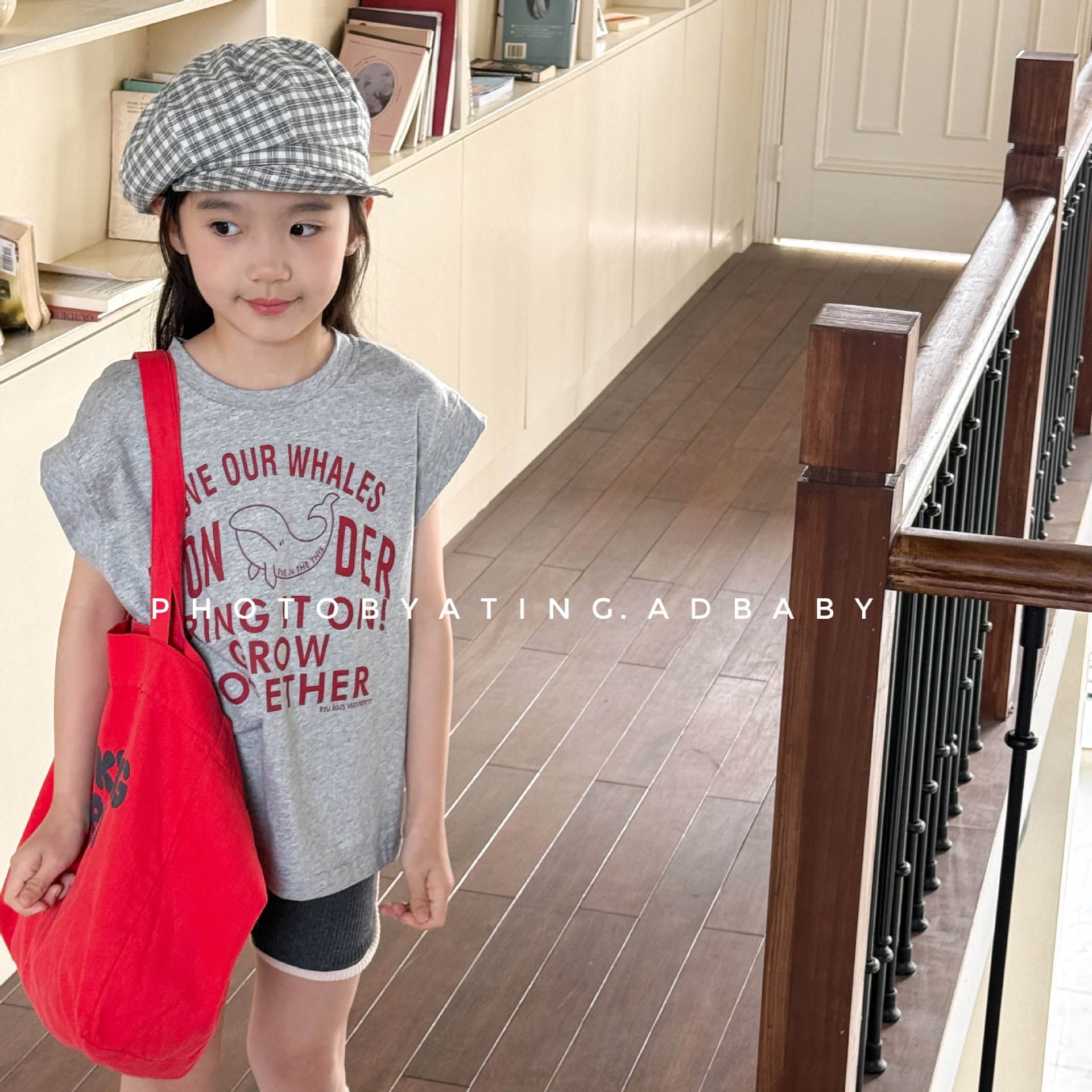 タンクトップ・キャミソール・ノースリーブトップス プリントノースリーブTシャツ【mh0009536】