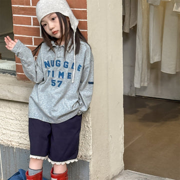 長袖シャツ・ブラウス カレッジロゴ襟付き長袖Tシャツ ポロシャツ【mh0010810】