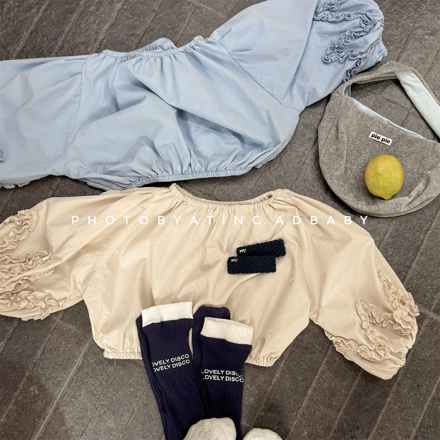 長袖シャツ・ブラウス Washed Cotton Puff Sleeve Shirt コットン パフスリーブ シャツ【mh0011951】