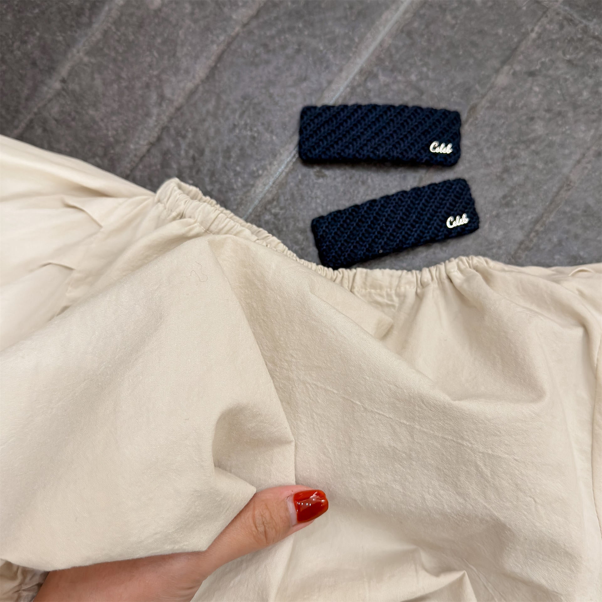 長袖シャツ・ブラウス Washed Cotton Puff Sleeve Shirt コットン パフスリーブ シャツ【mh0011951】