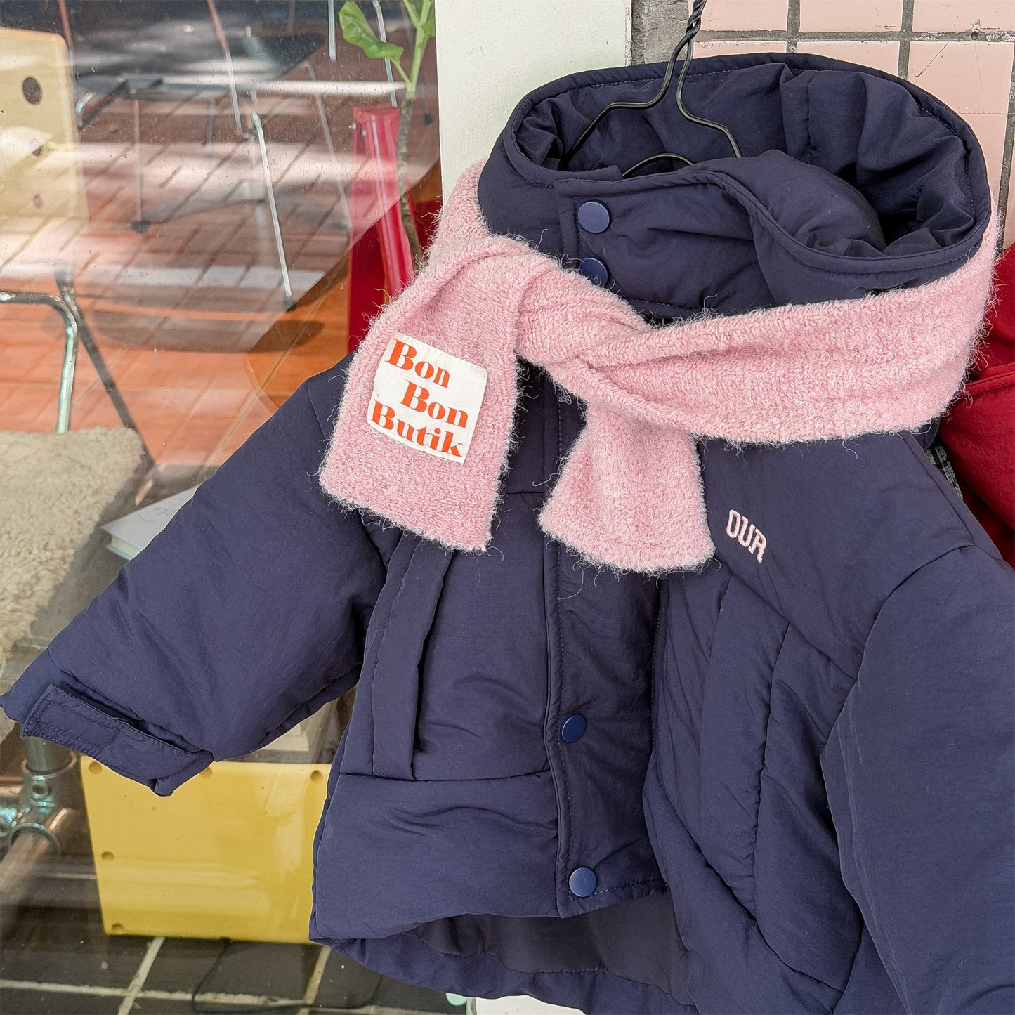 フーディパファージャケット 中綿ブルゾン コート【mh0011913】