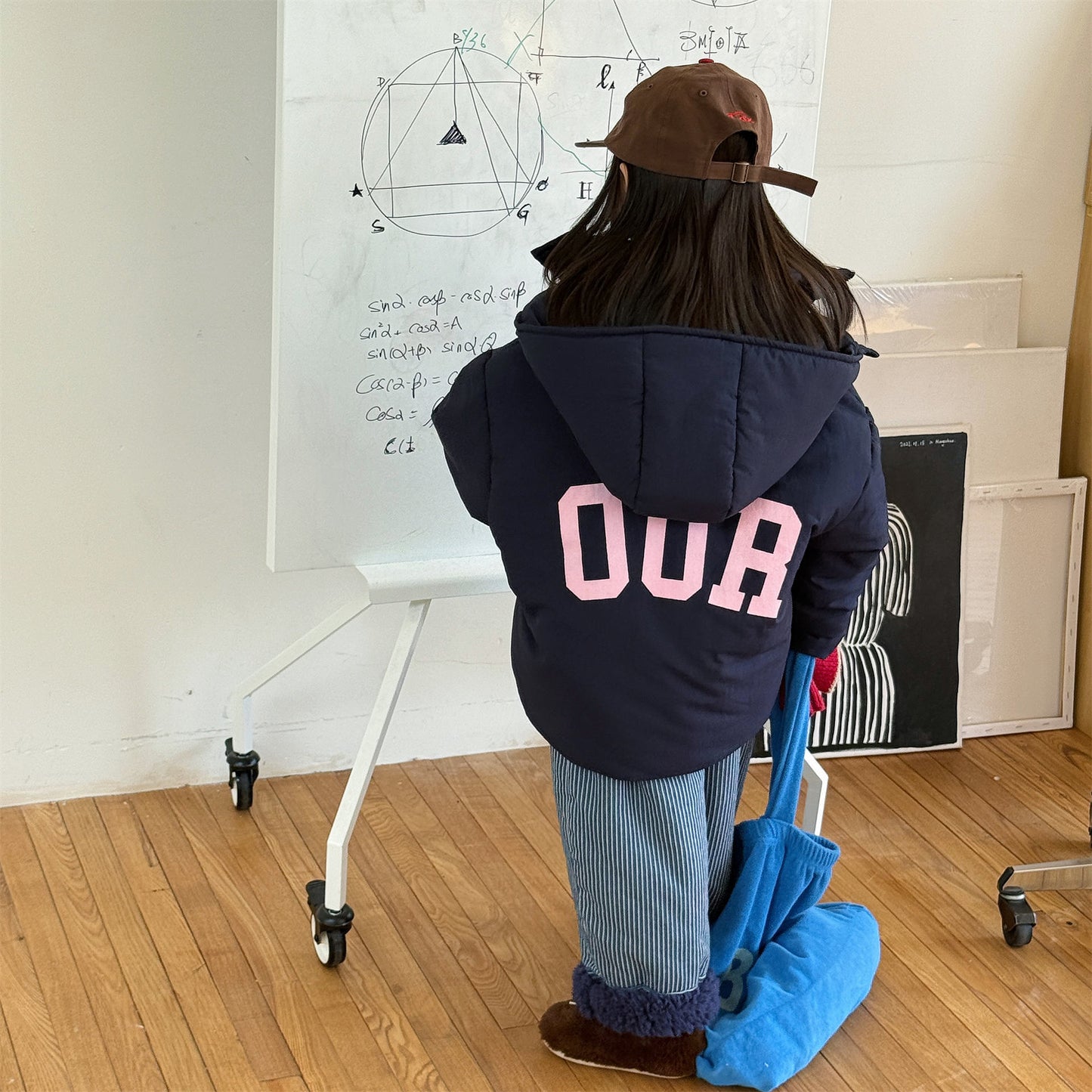 フーディパファージャケット 中綿ブルゾン コート【mh0011913】