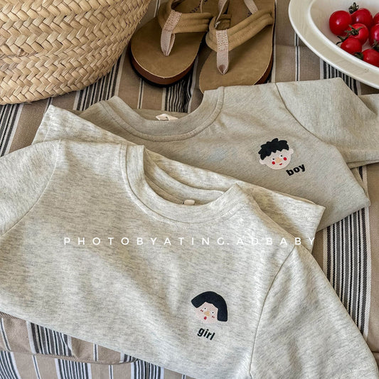 半袖Tシャツ BOY/GIRL半袖Tシャツ【mh0009546】