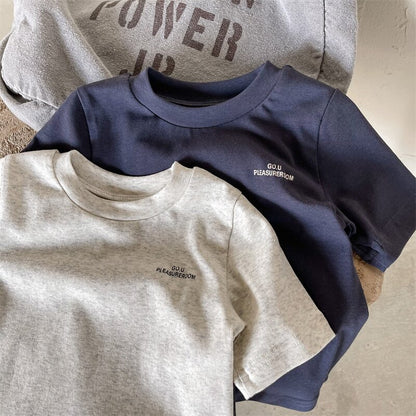 半袖Tシャツ Letter Logo Short Sleeve T-Shirt レターロゴ 半袖Tシャツ【mh0012139】