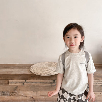 半袖Tシャツ Letter Logo Short Sleeve T-Shirt レターロゴ 半袖Tシャツ【mh0012139】