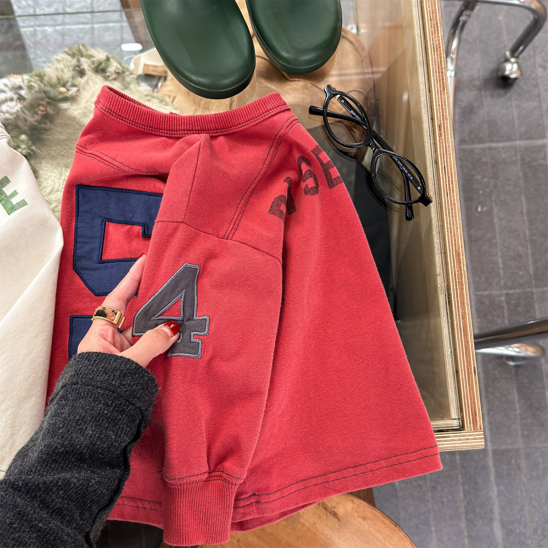 長袖Tシャツ Long Sleeve Sweatshirt T Shirt 長袖 スウェット トップス【mh0012040】