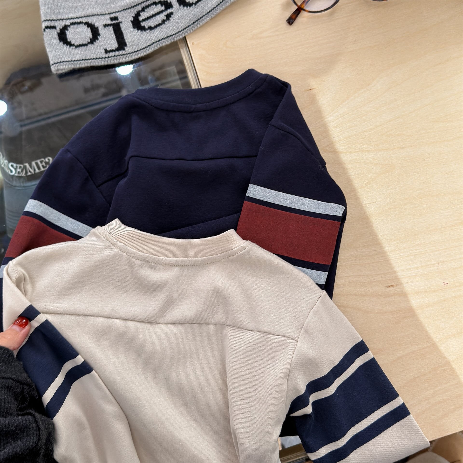 長袖Tシャツ Long Sleeve Sweatshirt T Shirt 長袖 スウェット トップス【mh0012041】