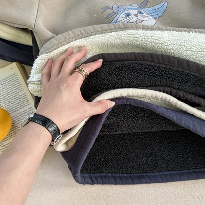 長袖Tシャツ キッズトップス キャラクタープリント裏フリース長袖スウェットシャツ【mh0008198】