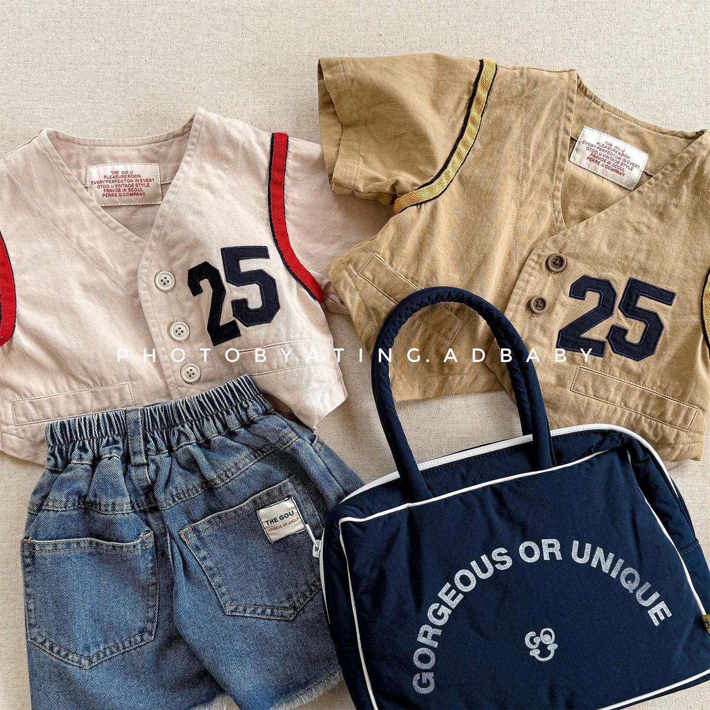 半袖Tシャツ ナンバーロゴベストドッキング半袖シャツ【mh0010145】