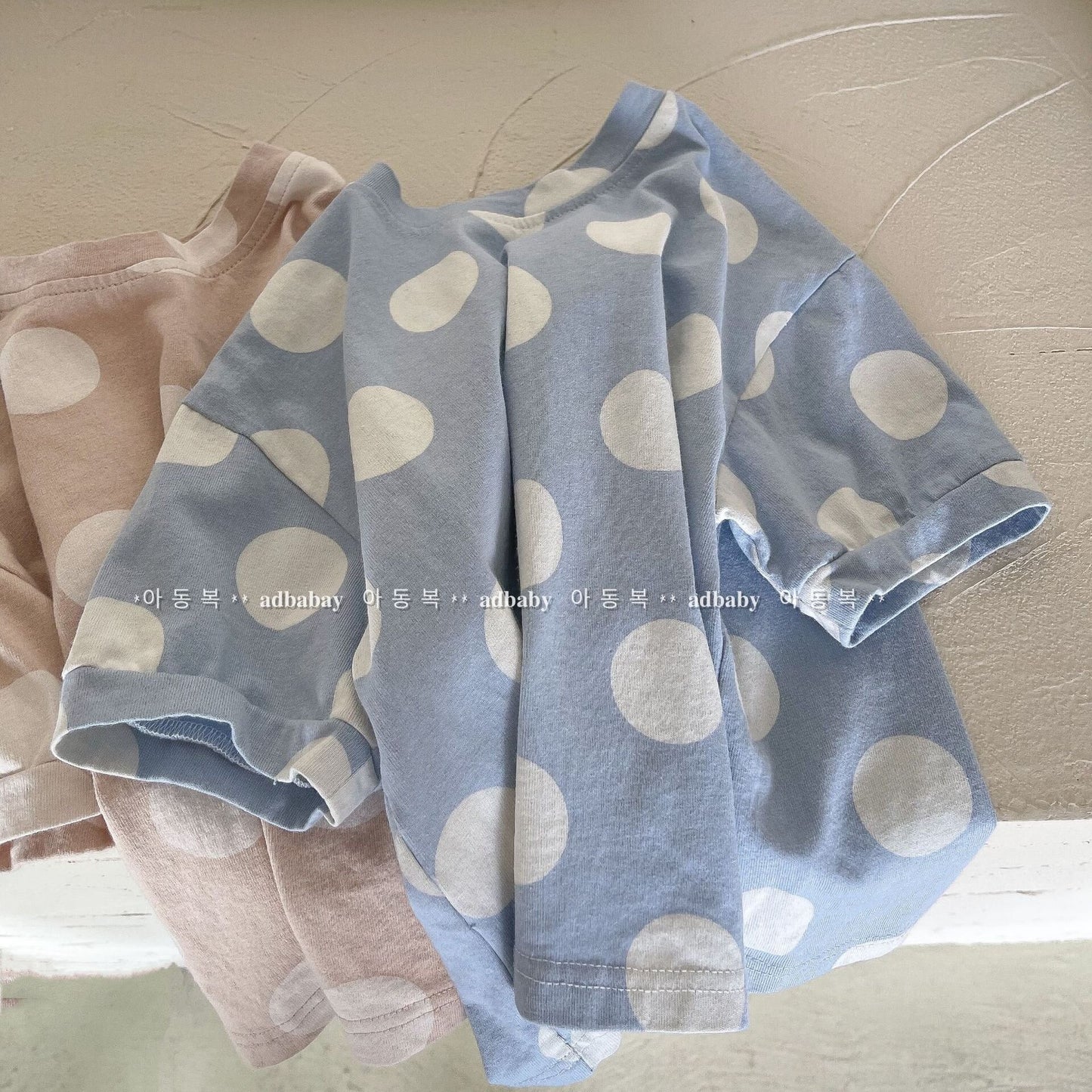 半袖Tシャツ Polka Dot Short Sleeve T-Shirt ドット柄 半袖Tシャツ【mh0012138】