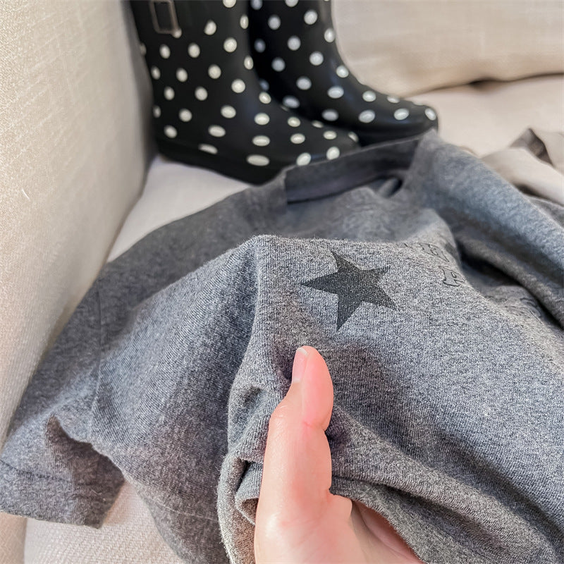 半袖Tシャツ Space Print Short Sleeve T-Shirt 宇宙 スペース 半袖 Tシャツ【mh0012001】