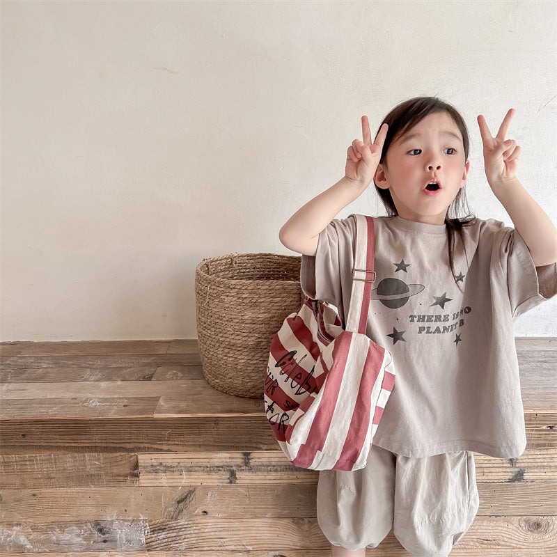 半袖Tシャツ Space Print Short Sleeve T-Shirt 宇宙 スペース 半袖 Tシャツ【mh0012001】