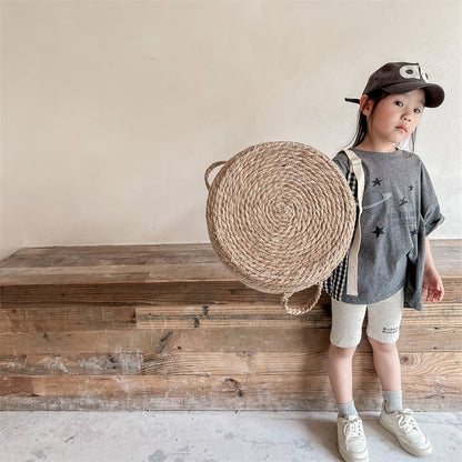 半袖Tシャツ Space Print Short Sleeve T-Shirt 宇宙 スペース 半袖 Tシャツ【mh0012001】