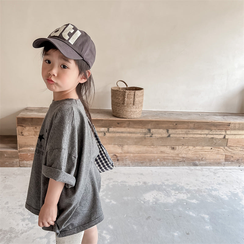 半袖Tシャツ Space Print Short Sleeve T-Shirt 宇宙 スペース 半袖 Tシャツ【mh0012001】