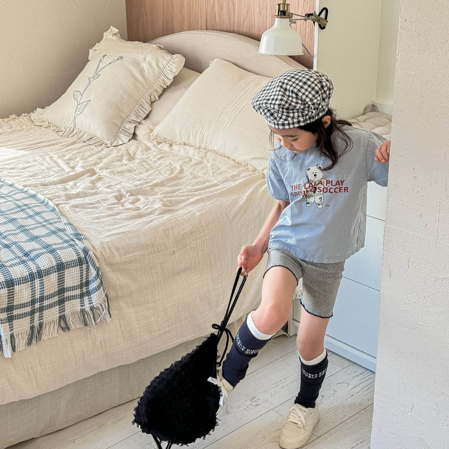 半袖Tシャツ ベアくま/ドッグ犬プリント半袖Tシャツ【mh0009378】