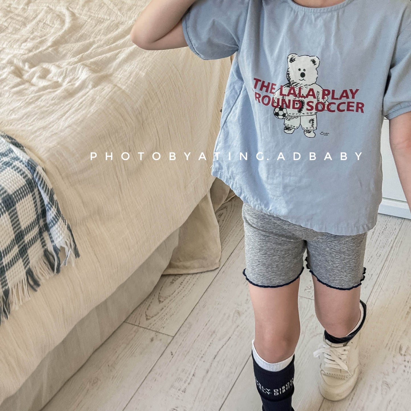 半袖Tシャツ ベアくま/ドッグ犬プリント半袖Tシャツ【mh0009378】