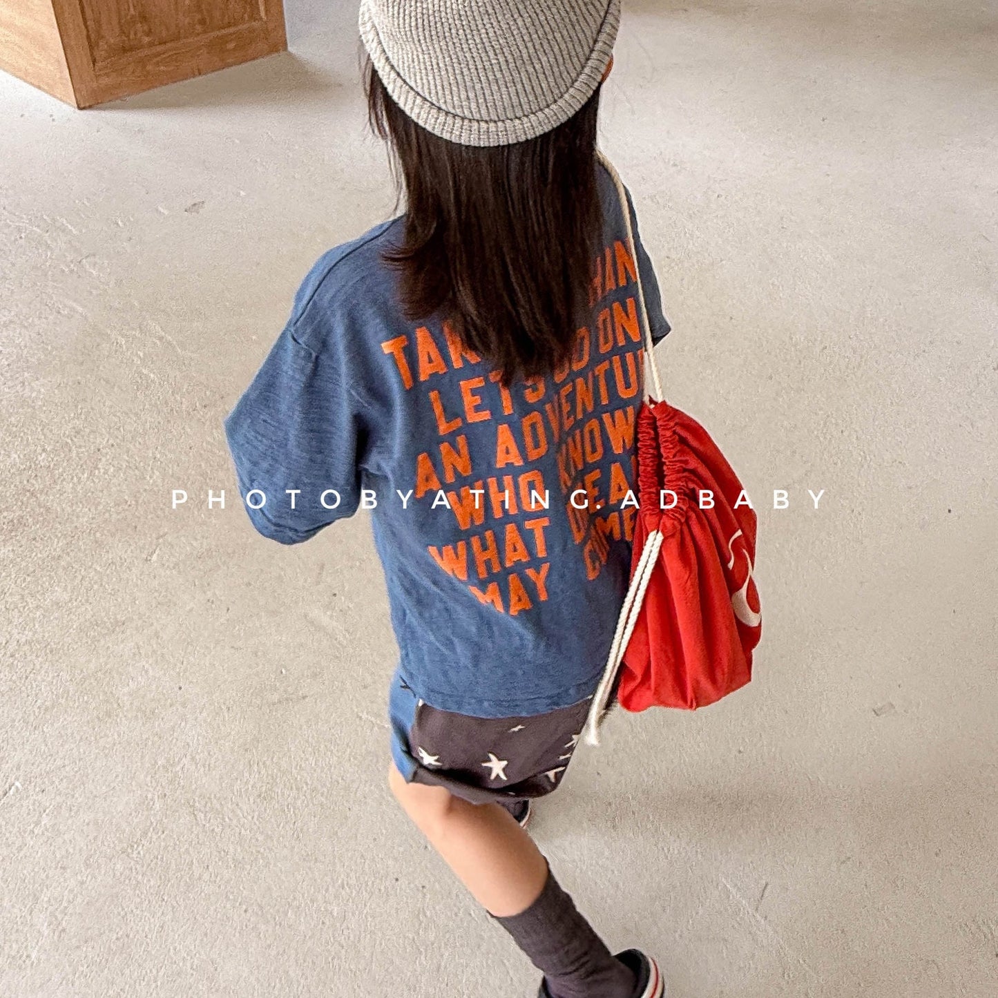 半袖Tシャツ ビッグレターロゴプリント半袖Tシャツ【mh0009381】