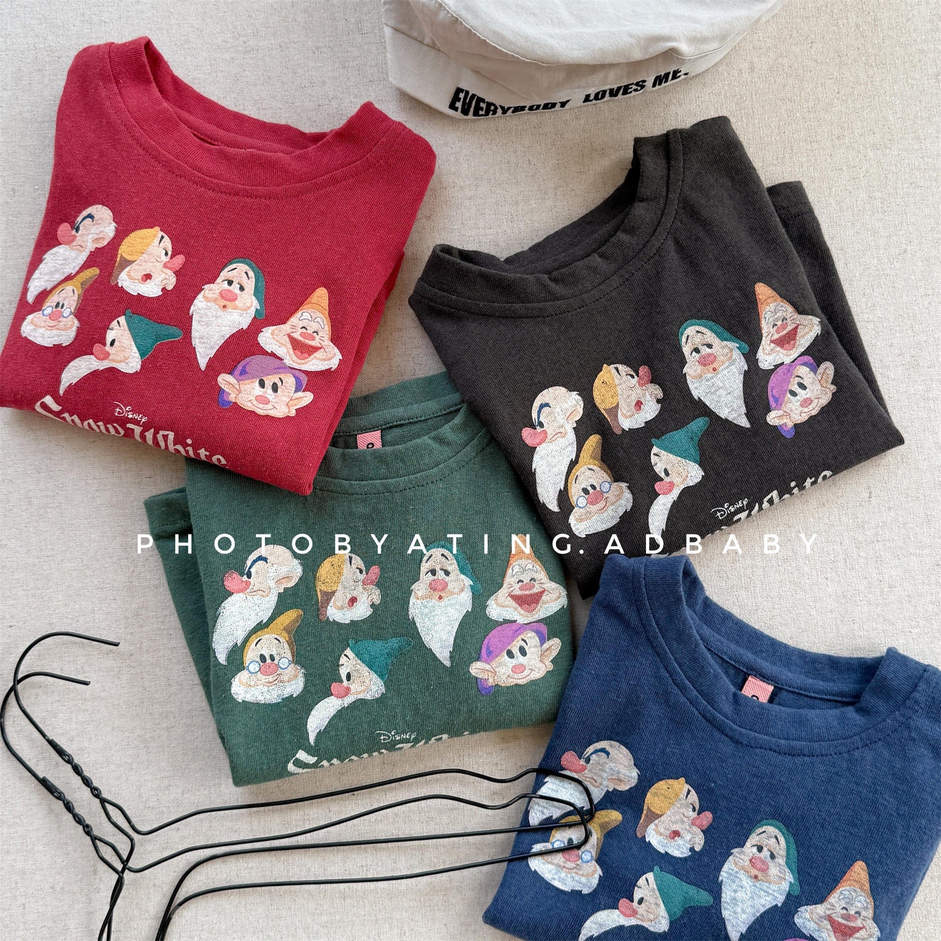 半袖Tシャツ 小人プリント半袖Tシャツ【mh0010125】