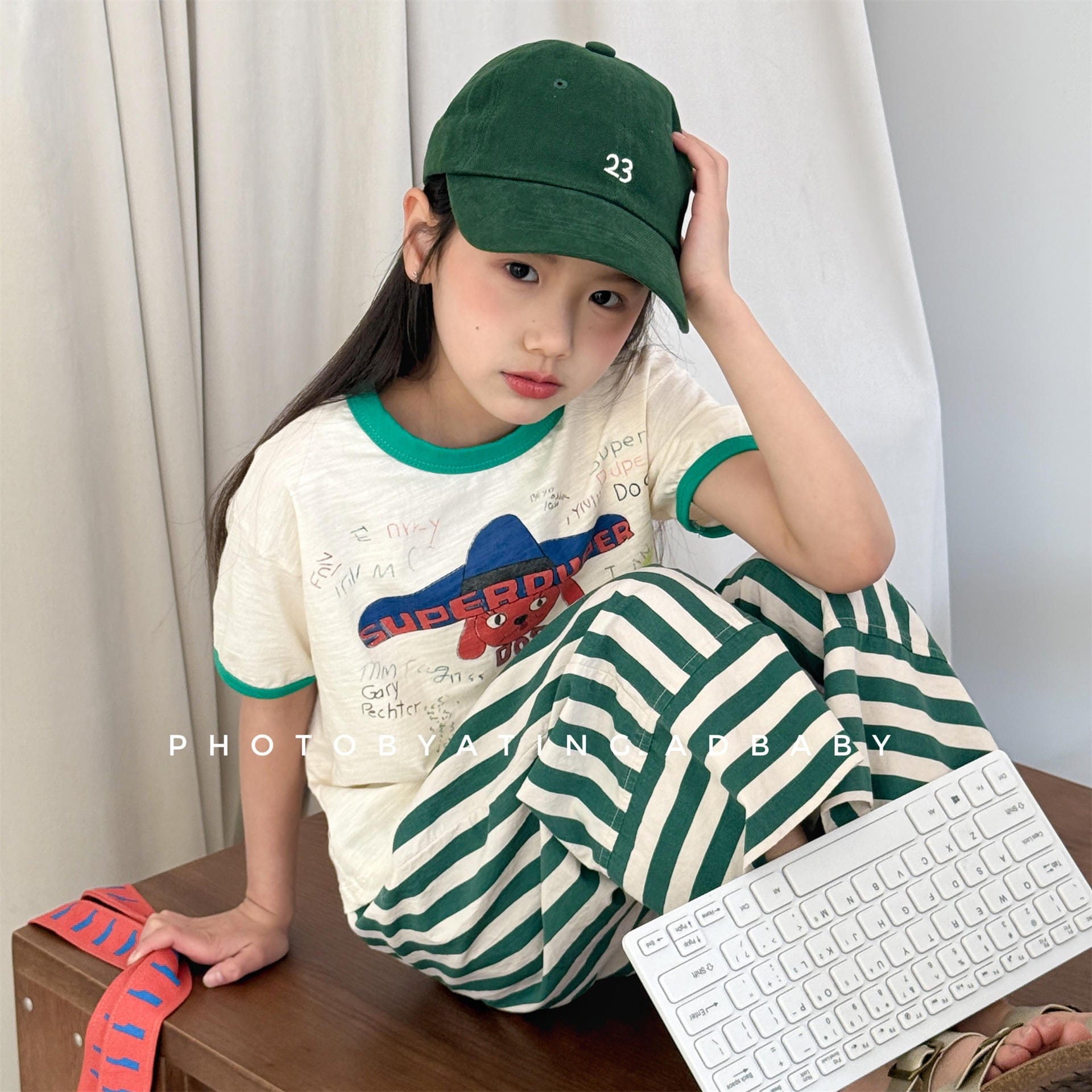 半袖Tシャツ キャラクタープリント半袖Tシャツ【mh0010129】