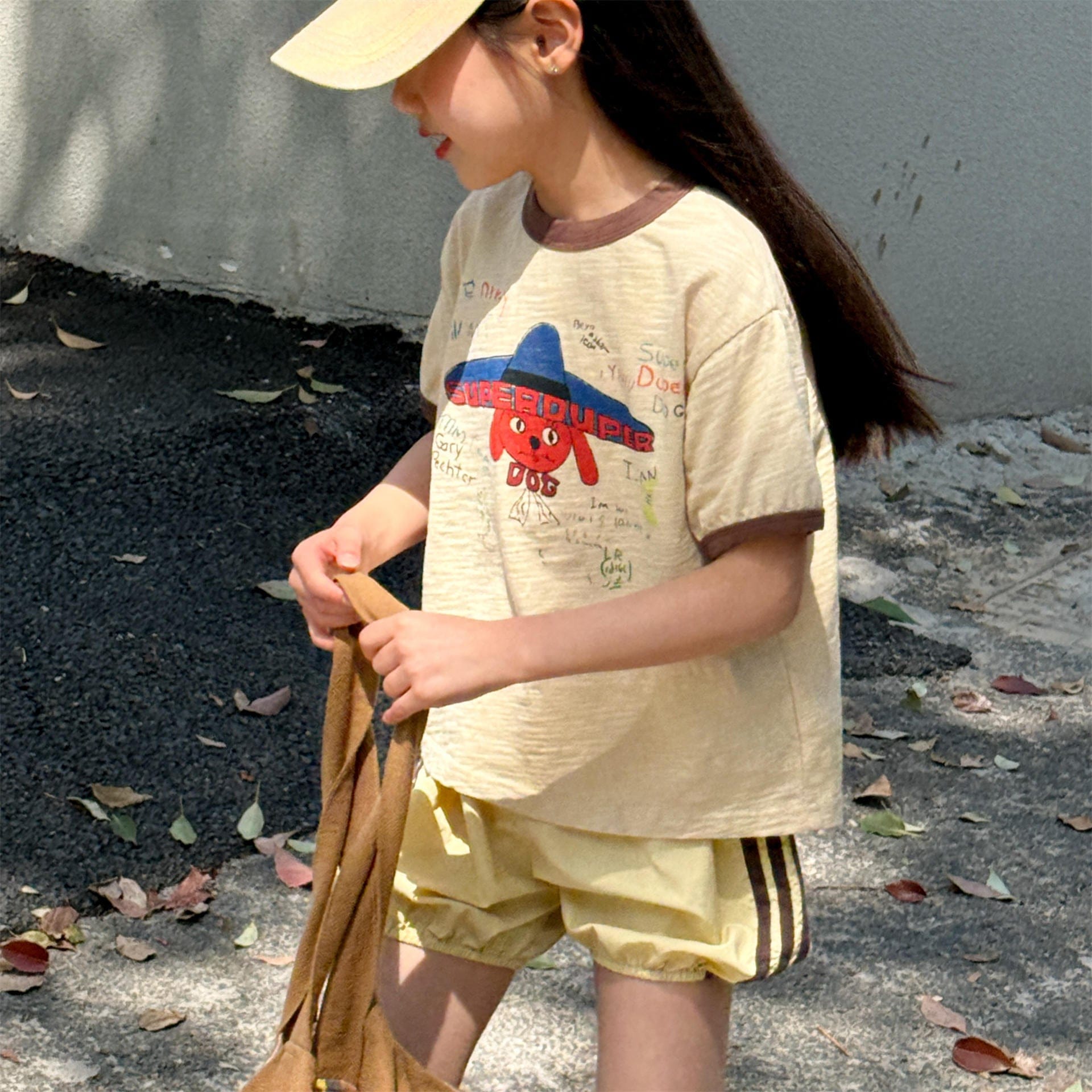 半袖Tシャツ キャラクタープリント半袖Tシャツ【mh0010129】