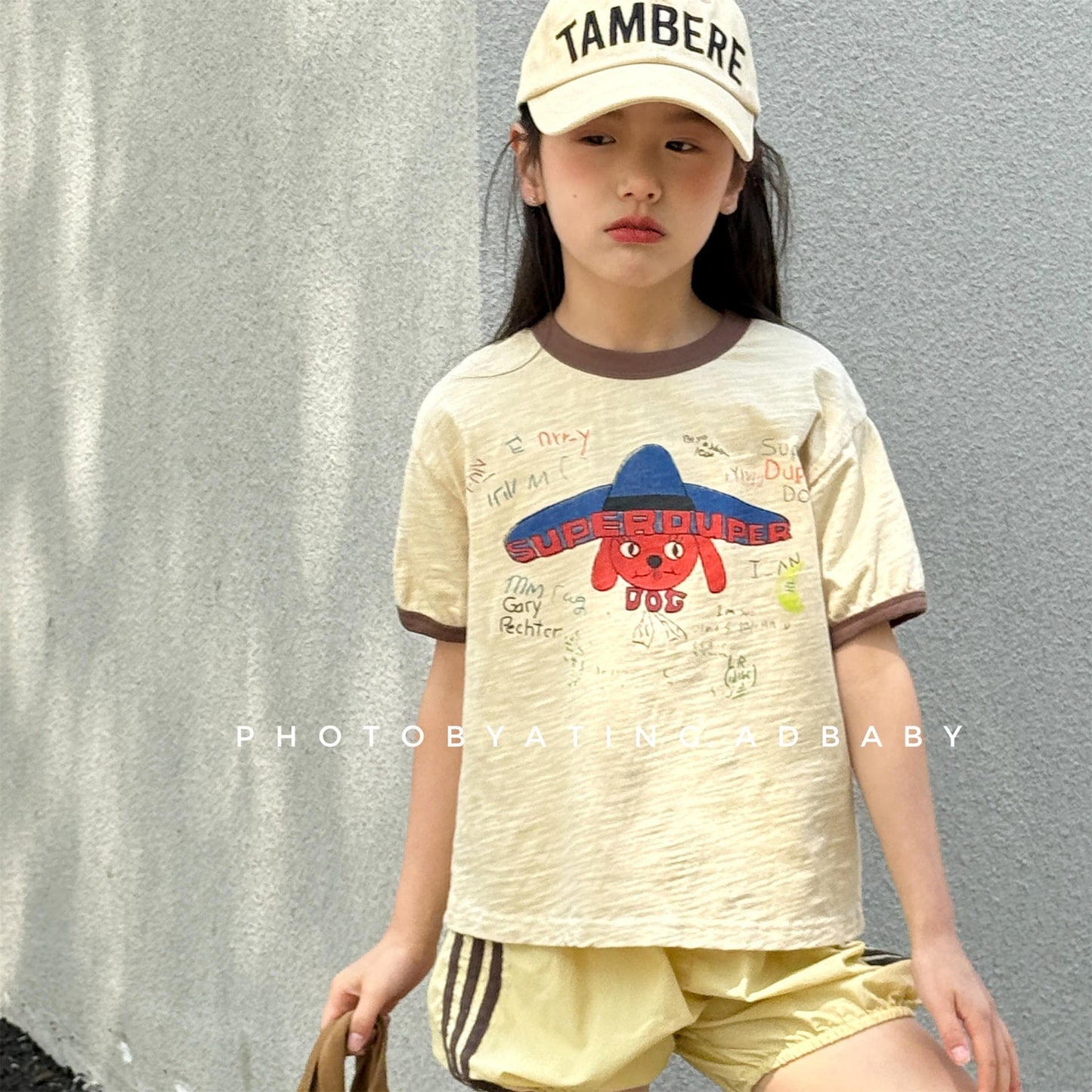 半袖Tシャツ キャラクタープリント半袖Tシャツ【mh0010129】