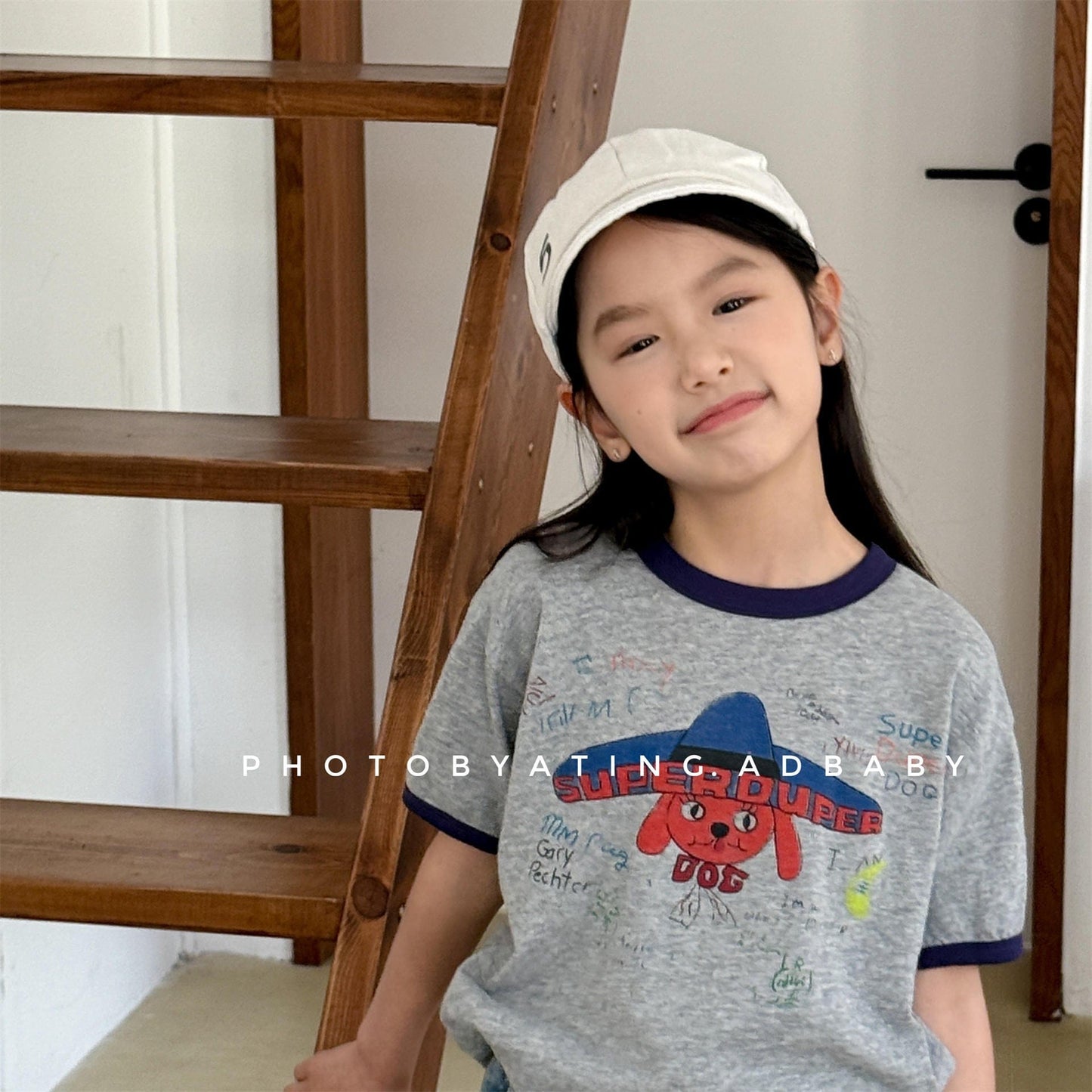 半袖Tシャツ キャラクタープリント半袖Tシャツ【mh0010129】