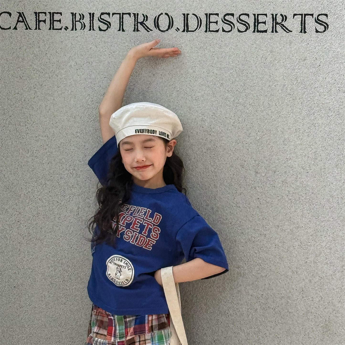 半袖Tシャツ レターロゴプリント半袖Tシャツ【mh0010136】