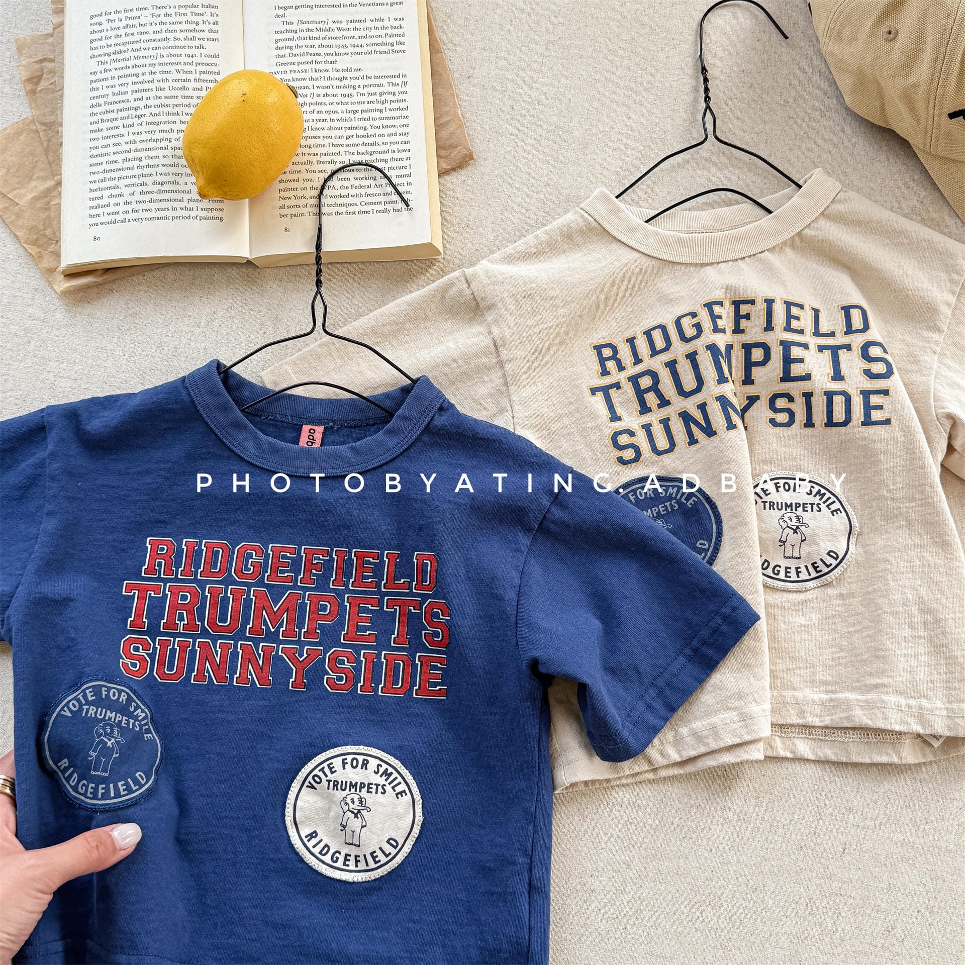 半袖Tシャツ レターロゴプリント半袖Tシャツ【mh0010136】