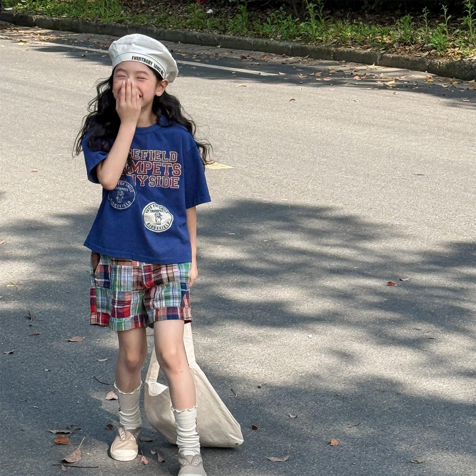 半袖Tシャツ レターロゴプリント半袖Tシャツ【mh0010136】