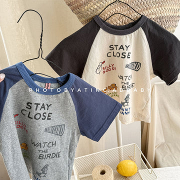 半袖Tシャツ お絵描きプリントラグラン半袖Tシャツ【mh0010140】